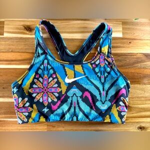 Nike Womens Medium Support Bra Size Large BV3764 010 All Floral Print